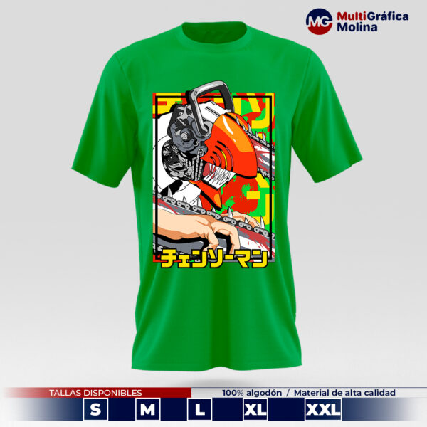 Diseño Chainsaw Man Denji Anime #02
